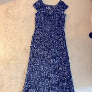 Adrianna Papel Beaded Sequin Dress + Accessories